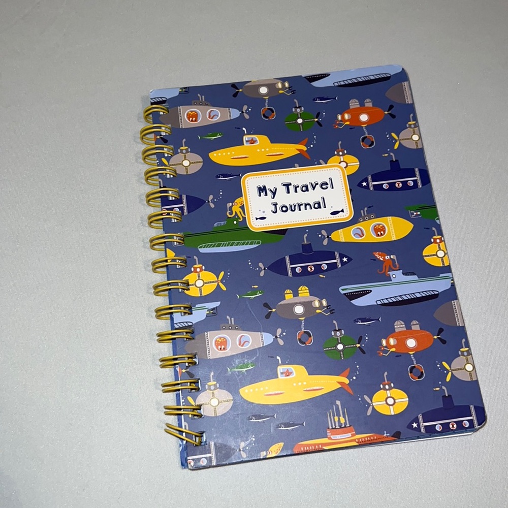Never Used Kids Travel Journal